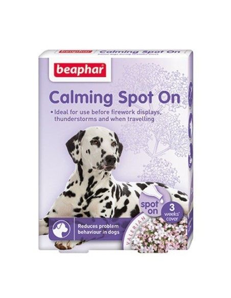 Pipettes apaisantes pour chiens BEAPHAR calmant 3 X 0,7 ml