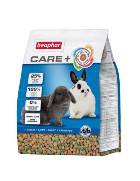 alimento completo para conejo CARE + BEAPHAR 1.5 kg