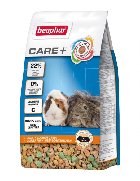 alimento completo para cobayas CARE + BEAPHAR 1.5 kg