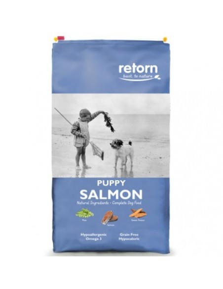 nourriture pour chiens CHIOT RETORN SAUMON 12 kg