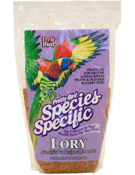 Pienso para loros multifruta Pretty Bird Lory 1,36 kg