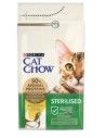 Cat Chow feed with chicken for sterilized cats, 15 kg