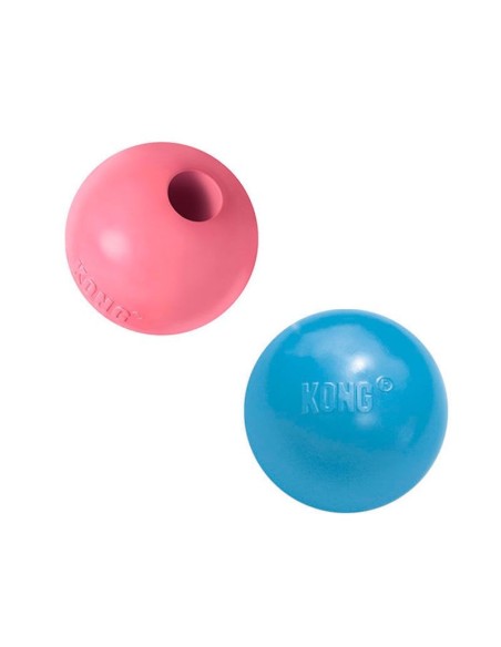 Kong puppy ball pink or blue ball for puppies