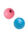 Boule de chiot Kong boule rose ou bleue pour chiots