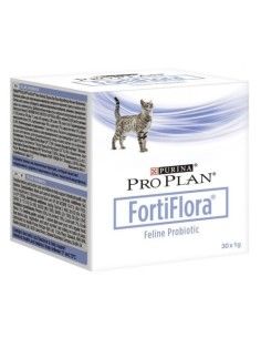 probióticos intestinales para gatos FORTIFLORA PURINA PRO PLAN 30 X 1 gr