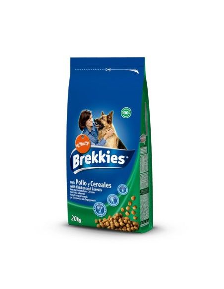 Pienso para Perros BREKKIES Pollo y Cereales 20kg