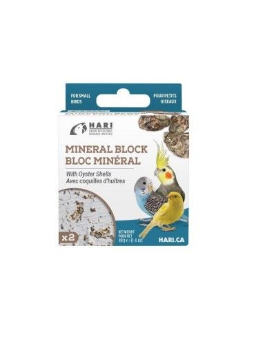 BLOC MINÉRAL HARI POUR OISEAUX