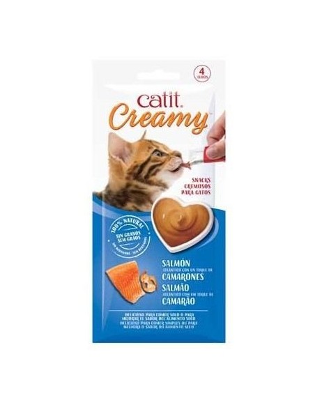 Catit Saumon crémeux et crevettes