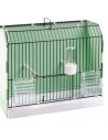 Exhibition or contest cage for canaries 2GR green with black front 2gr - 1