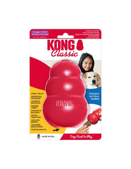 Buy red dog toy KONG Classic size XL