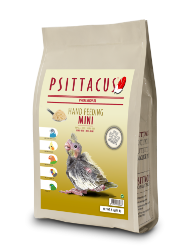 Papilla Psittacus Mini 5 kg, ideal para criar manualmente