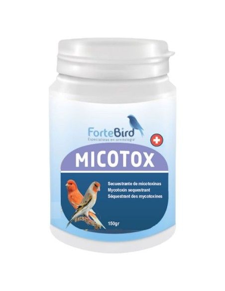 Antibacteriano y antifúngico MICOTOX FORTEBIRD polvo 150 gr