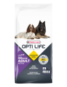 nourriture pour chiens OPTI LIFE VERSELE LAGA adultes actifs 12,5 kg