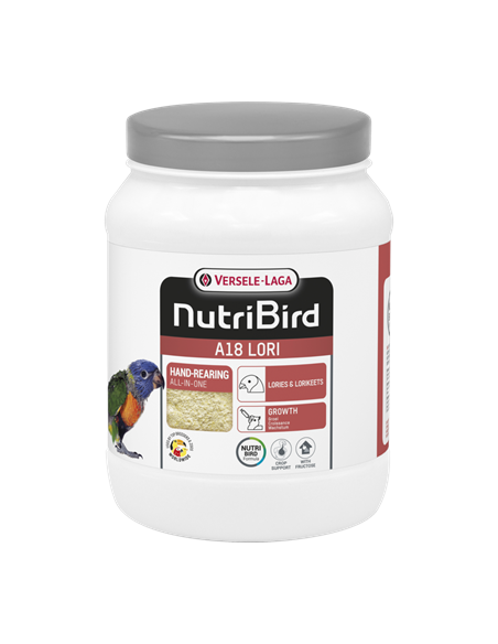 porridge NUTRIBIRD A18 VERSELE LAGA pour loris boat 800 gr