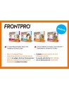 Frontpro Antiparasitario Para Perros, 3 Comprimidos Masticables de 10 a 25 Kg (L)