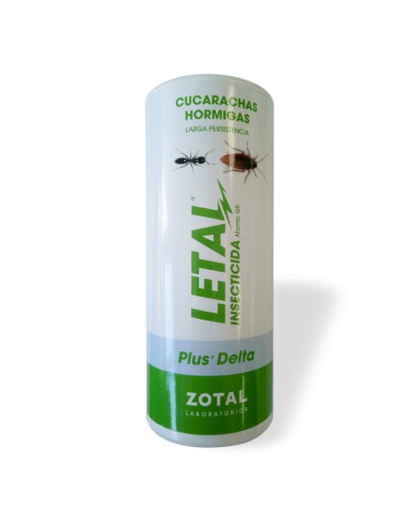 Insecticida Zotal Letal Plus Delta 375 gr talquera en polvo