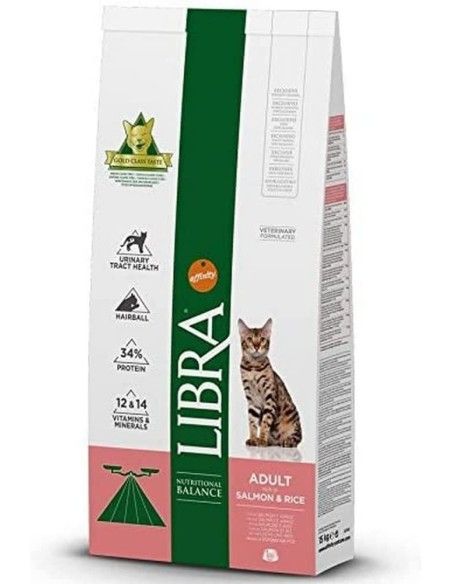 Comida para Gato Adulto LIBRA Salmon 12kg