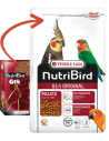 Je pense que pour les grandes perruches NUTRIBIRD G18 ORIGINAL VERSELE LAGA 10 kg