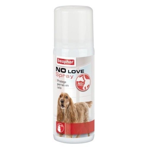 Spray for shop dogs in heat