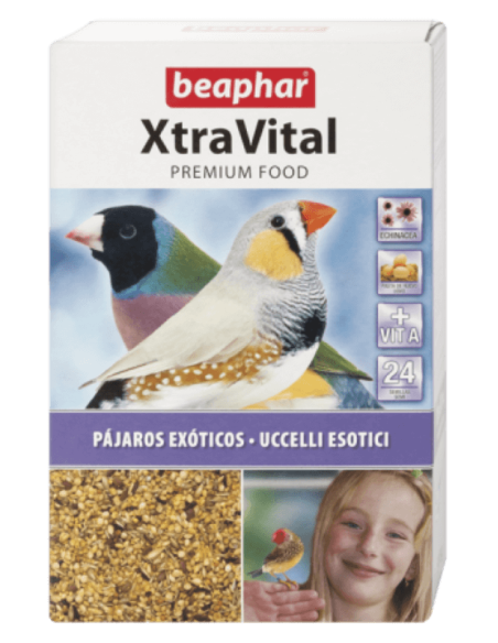 Buy mixtura for exotic XTRA Vital Beaphar 500 gr