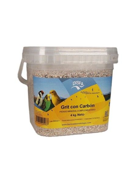 Grit with charcoal Disfa cube 4 kg