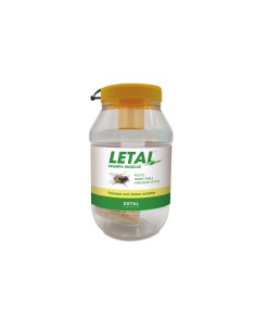 Trampa para moscas 1 lt + sobre atrayente 20 gr LETAL ZOTAL