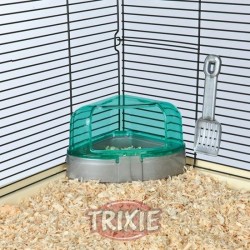 Tray+Shovel corner, Rodents, 14x8x11/11cm