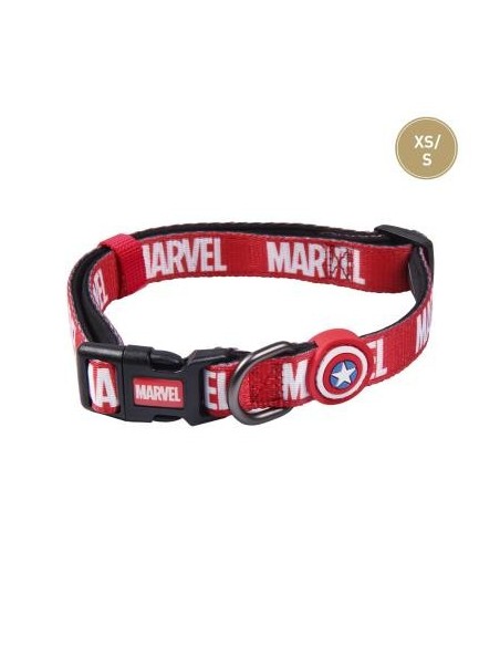 Collar Premium Para Perros Xs/S Marvel