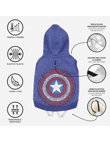 Sudadera para perros MARVEL talla XXS