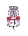 Impermeable ajustable para perros AVENGERS CAPITAN AMERICA talla XS