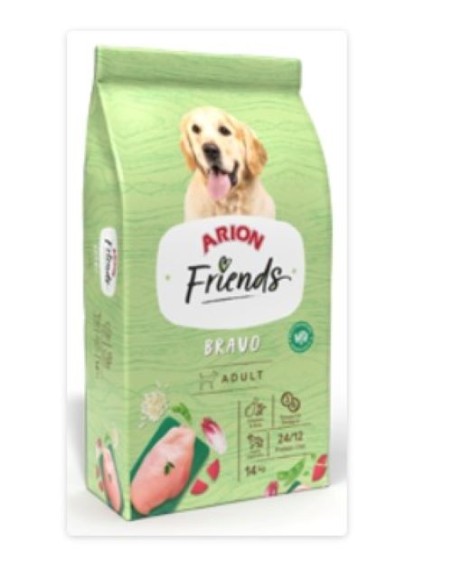 Food for adult dogs Arion Friends Bravo Croc 14 kg