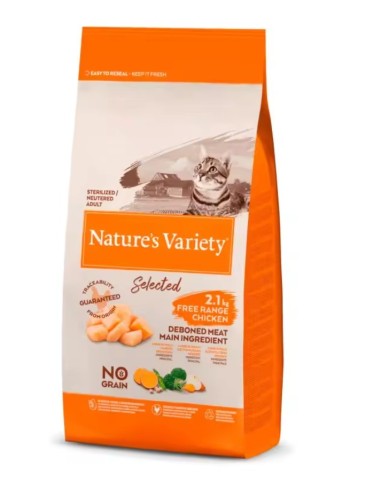 Nature's Variety Selected Esterilizado Gato adulto Pollo