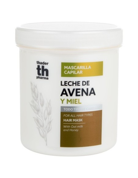 Mascarilla capilar con Leche de Avena y Miel TH PHARMA XXL 700 ml