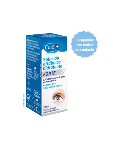 Solucion oftálmica hidratante FORTE CARE +10 ml