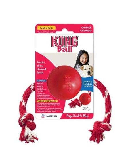 KONG Ball with Rope Pelota con Cuerda