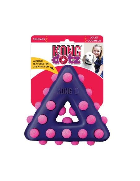 Juguete para perro KONG DOTZ TRIANGLE SMALL