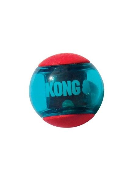 Juguete para perro KONG SQUEEZ ACTION RED MEDIUM 3 uds