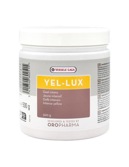 pigmentante amarillo para aves YELLUX VERSELE LAGA 500 gr