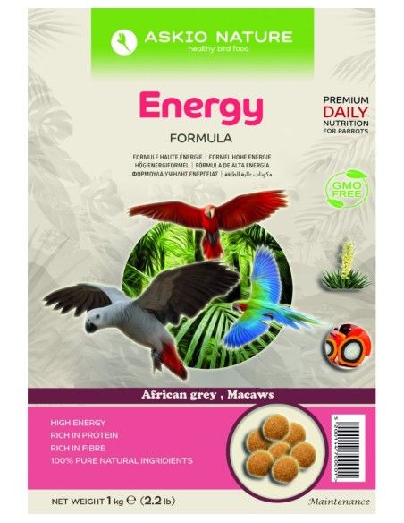 Askio Energy Guacamayos y yacos 1 kg