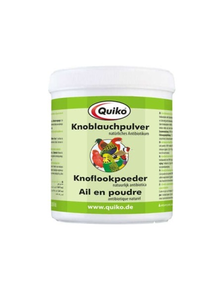 Polvo de ajo para aves QUIKO 250 GR