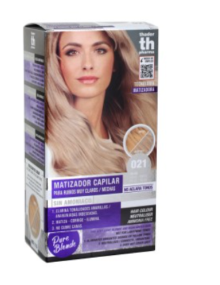 Kit matizador para rubios TH PHARMA Pure Blonde beige