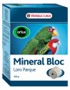 Bloque mineral ORLUX LOROI BLOCO para picoteo de loros 400 gr