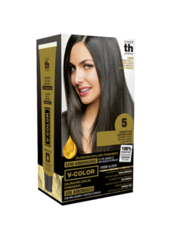 Tinte para el cabello TH PHARMA 5 CASTAÑO CLARO