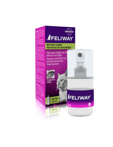 Spray calmante FELIWAY CLASSIC TRAVEL 20 ML para gatos