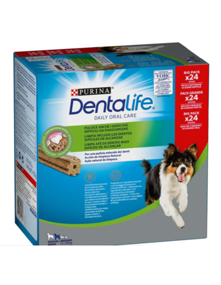 DENTALIFE SNACKS DENTALES PARA PERROS DE RAZA MEDIANA