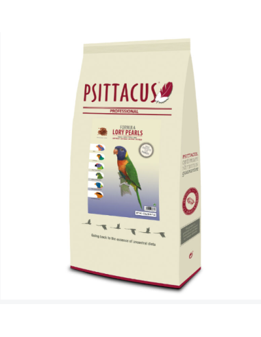 alimento completo para LORIS PSITTACUS LORY PEARLS 12 KG