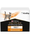 Comida Humeda para Gato PURINA PRO PLAN Feline Obesity 10 x 85gr