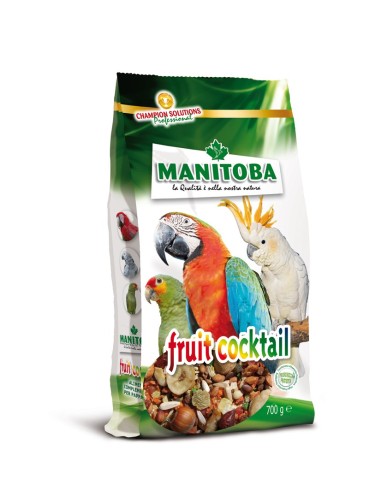 Coktail de frutas MANITOBA 700 gr para loros