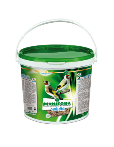 Mixtura para jilgueros carduelidi MANITOBA cubo 5 kg