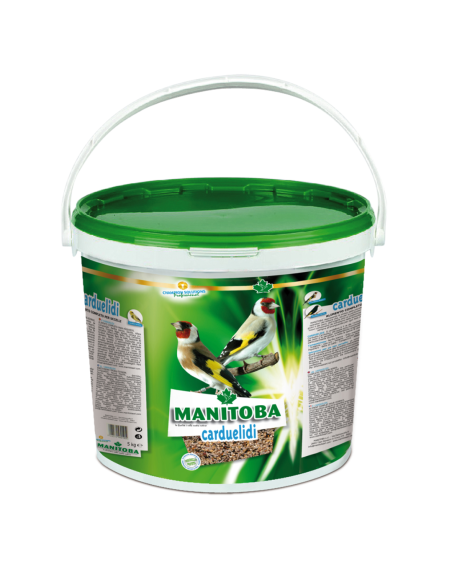 Mixtura para jilgueros carduelidi MANITOBA cubo 5 kg